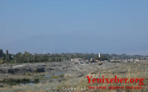 Tərtərdə dəfn zamanı qəbiristanlığa mərmi atılıb -