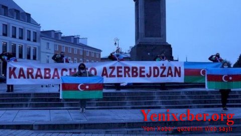 Varşavada da Gəncə terroruna etiraz edildi —