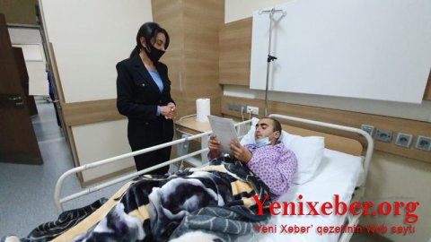 Ombudsman erməni hərbi əsirlərə baş çəkdi —