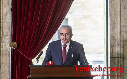 TBMM sədri Gəncəyə yola düşdü