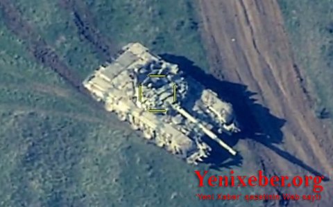 Düşmənin döyüş texnikaları məhv edilib-