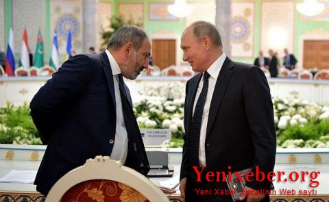 Paşinyan Rusiyaya təslim oldu-