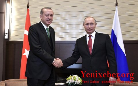 Ərdoğan Qarabağda birgə atəşkəsə nəzarət mərkəzindən danışdı