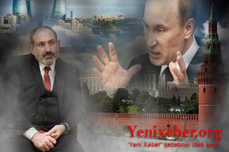 Paşinyan qəzəbi Rusiyaya yönəldir: 