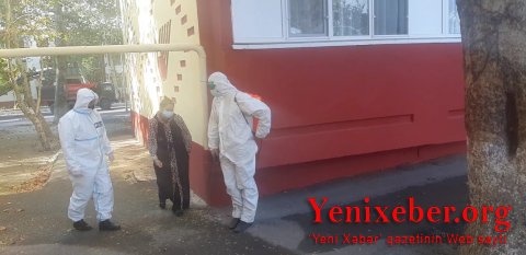 Mingəçevirdə  COVİD-19 xəstəsi evi tərk etdi   -