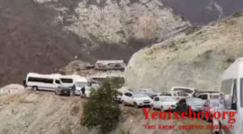 Ermənilər Laçını tərk edir-