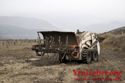 Suqovuşan yolu minalardan belə təmizlənir - 