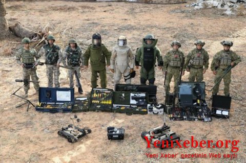 Türkiyə minaaxtaranları azad edilmiş ərazilərdə əməliyyata başladı