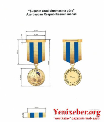 Şuşa döyüşlərinin iştirakçıları bu medalla təltif olunacaq-
