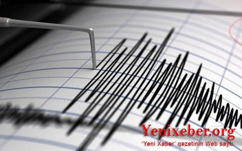 Xəzərdə zəlzələ oldu