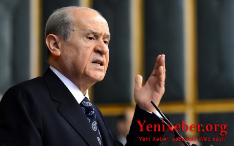 Bahçeli Ərdoğanı dəstəklədi:
