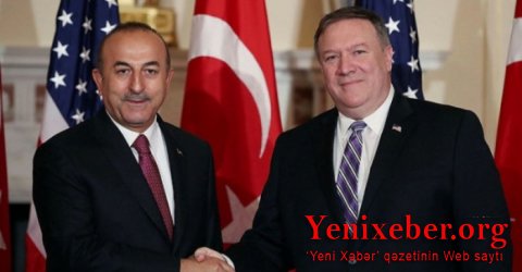 Çavuşoğlu Pompeo ilə telefonla danışdı