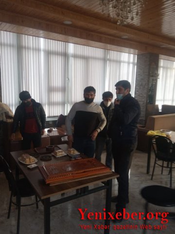 Şabranda karantin rejimi qaydalarını pozaraq fəaliyyət göstərən  -