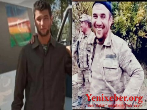 İtkin düşdüyü bildirilən iki hərbçimiz şəhid olub -