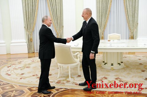 İlham Əliyev, Vladimir Putin və Nikol Paşinyan arasında görüş başa çatdı-