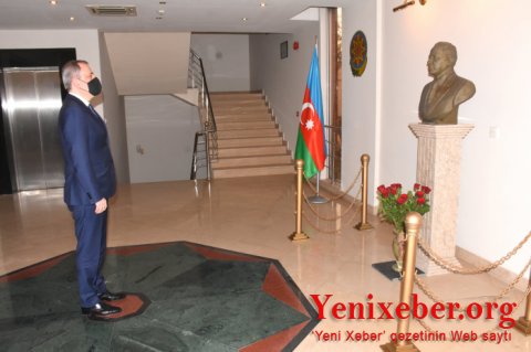 Ceyhun Bayramov İslamabadda səfirliyimizi ziyarət etdi - 