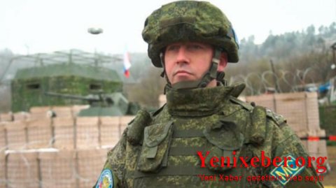 Rusiyalı polkovnik ermənilərin yaydığı xəbəri yalanladı-