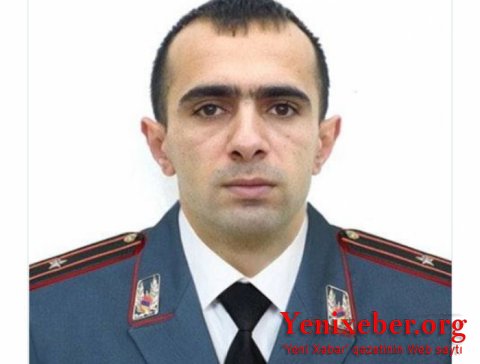 Yüksək rütbəli erməni polis istefa verdi-