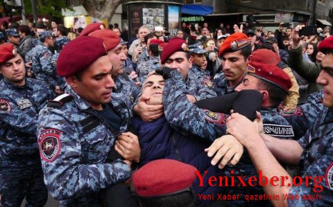 Bu gün Yerevanda etiraz aksiyası keçiriləcək-