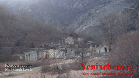 Kəlbəcərin Nadirxanlı kəndindən görüntülər -