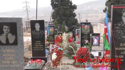 18 ŞƏHİDİN MƏZARI ŞƏHİDLƏR XİYABANINA KÖÇÜRÜLDÜ -