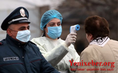 Ermənistanda koronavirusa yoluxma sayı 167 mini keçdi
