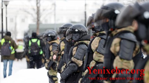 Rusiyadakı aksiyada saxlanılanların sayı bəlli oldu