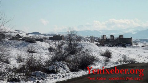 Qubadlının Alaqurşaq kəndindən görüntülər-