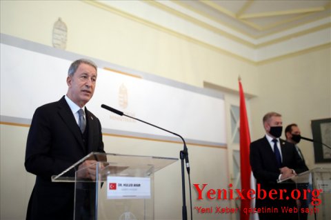   Hulusi Akar macar nazirlə Azərbaycana dair müzakirə apardı-