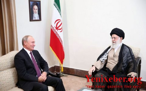 Əli Xamenei Putinə məktub göndərib