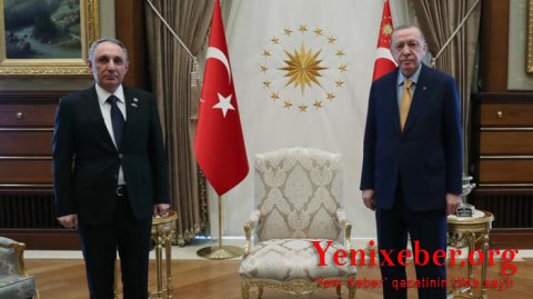Kamran Əliyev Ərdoğanla görüşdü-