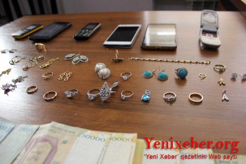 Xaçmazda 40 min manata yaxın oğurluq edən -