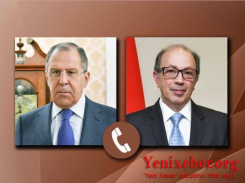 Sergey Lavrovla Ara Ayvazyan arasında telefon danışığı olub