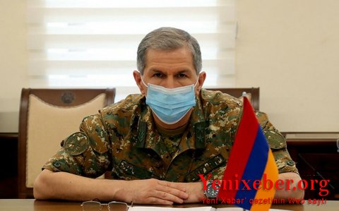 Ermənistan Baş Qərargahının rəisi daha 8 gün vəzifədə qala bilər