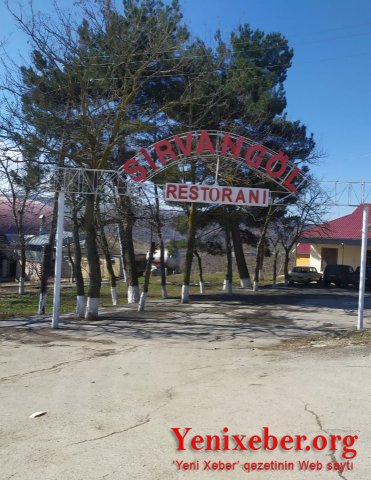 Şamaxıda restoranda -