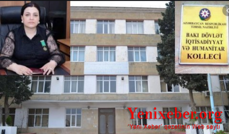 Xırdalandakı kollec müəlliminə cinayət işi açılıb:Direktorun bacısı imiş-