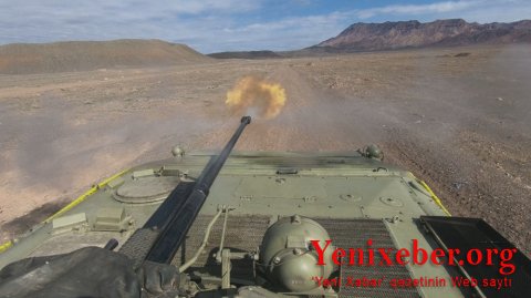 Zirehli döyüş maşınlarımız təlimlərə başladı —