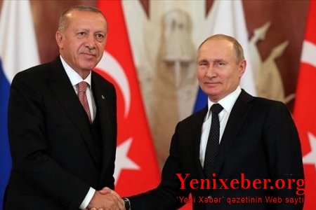 Ərdoğan və Putin Akkuyu AES-in üçüncü reaktorunun təməlqoyma mərasimində iştirak edir