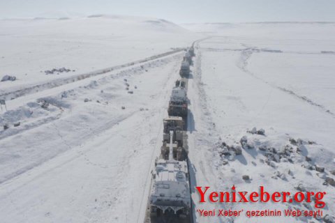 Azərbaycan-Türkiyə təlimlərindən yeni görüntülər - 