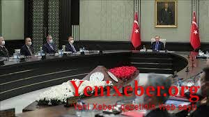 Türkiyə Milli Təhlükəsizlik Şurasının iclası keçirilir-