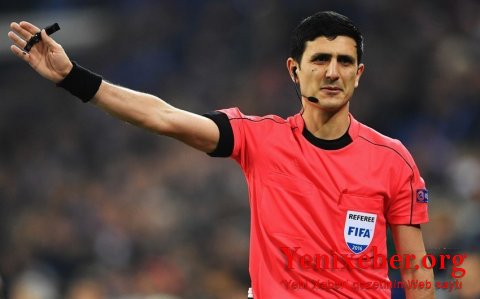 Əliyar Ağayev Superliqa matçına təyinat aldı