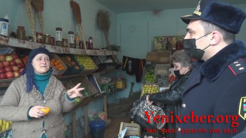 Qaxda polis əməkdaşları reyd keçirib-