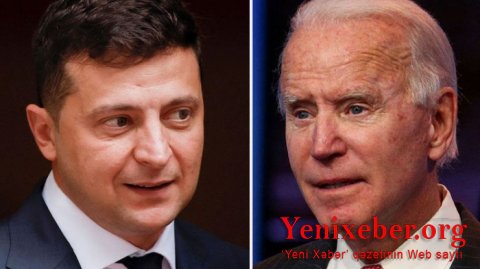 Bayden Zelenski ilə telefonla danışdı-