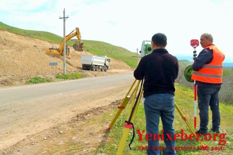 Xudafərin-Qubadlı-Laçın avtomobil yolunun  -