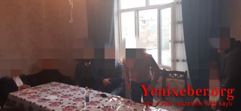 Şamaxıda toy edənlər  -