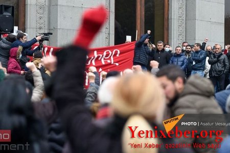 İrəvanda növbəti aksiya -