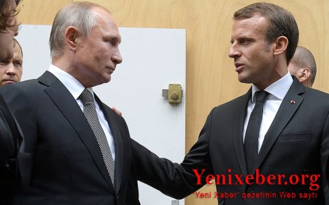 Emmanuel Makron Vladimir Putinlə danışmaq istəyir