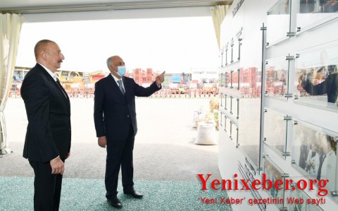 İlham Əliyev “Azərsun Şamaxı Aqropark”ın açılışında iştirak edib -