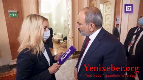 “İzvestiya”nın müxbirindən Paşinyana "tərs şillə"-