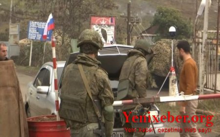 Rusiya hərbçiləri Laçın dəhlizindən ermənilərin keçidinə nəzarəti gücləndirdi?.. -